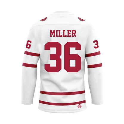 Alabama - Football Alumni : Marc Miller - White Hockey Jersey