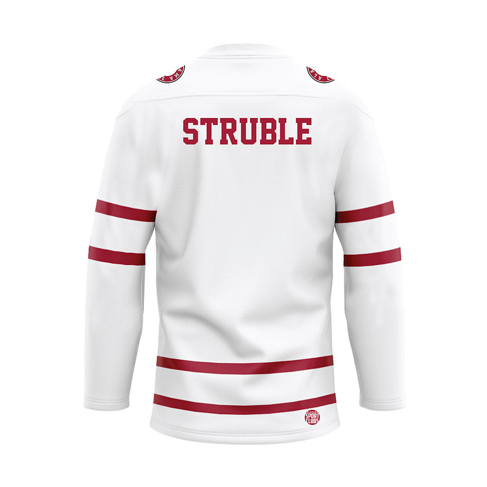 Alabama - NCAA Women's Rowing : Elizabeth Struble - White Hockey Jersey