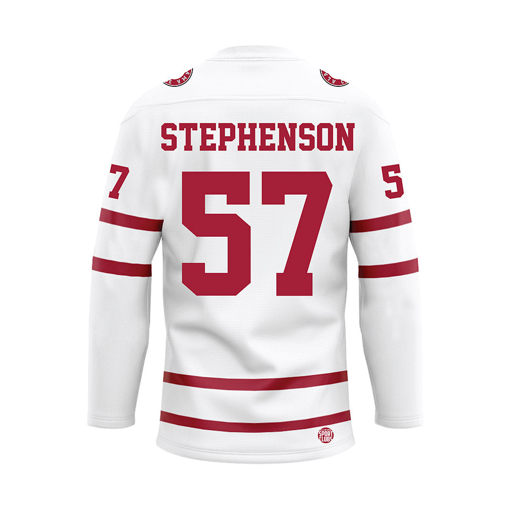 Alabama - Football Alumni : Dwight Stephenson - White Hockey Jersey