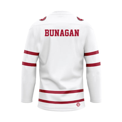 Alabama - NCAA Women's Gymnastics : Corine Bunagan - White Hockey Jersey