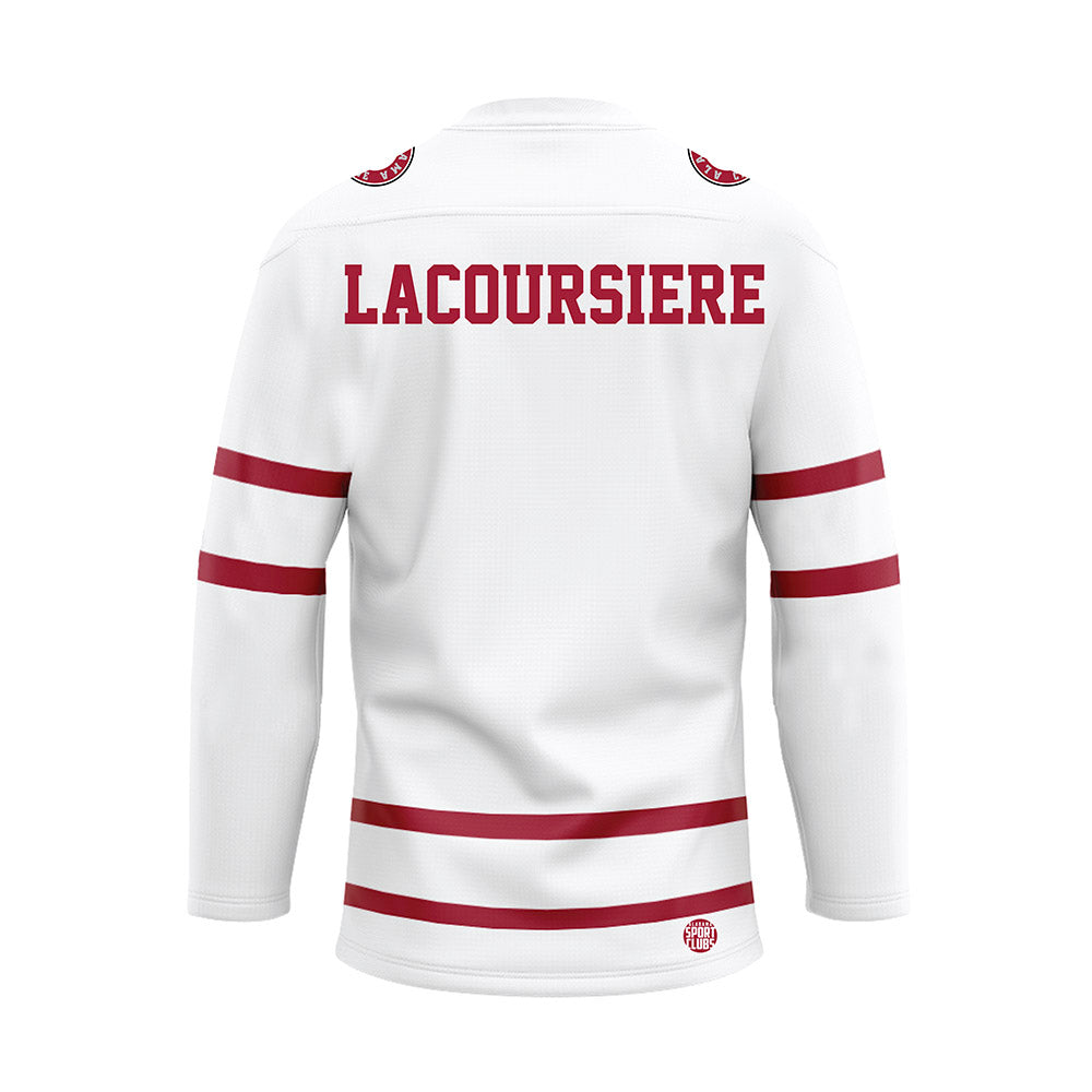 Alabama - NCAA Women's Gymnastics : Chloe LaCoursiere - White Hockey Jersey