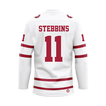 Alabama - Womens Volleyball Alumni : Emily Stebbins - White Hockey Jersey