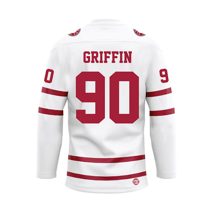 Alabama - Football Alumni : Rudy Griffin - White Hockey Jersey