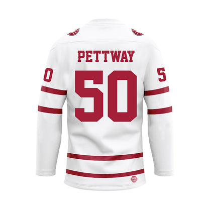 Alabama - Mens Basketball Alumni : Antoine Pettway - White Hockey Jersey