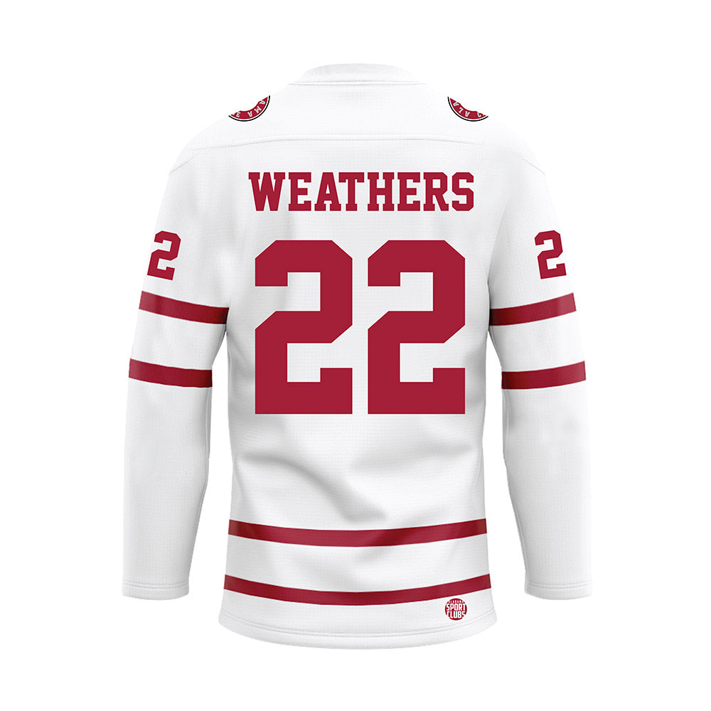 Alabama - NCAA Women's Basketball : Karly Weathers - White Hockey Jersey