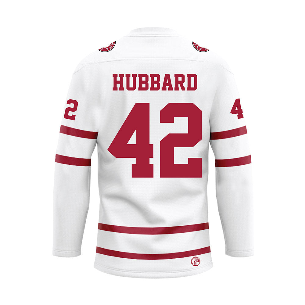 Alabama - Football Alumni : Adrian Hubbard - White Hockey Jersey