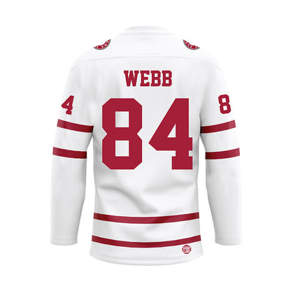 Alabama - Football Alumni : Stephen Webb - White Hockey Jersey