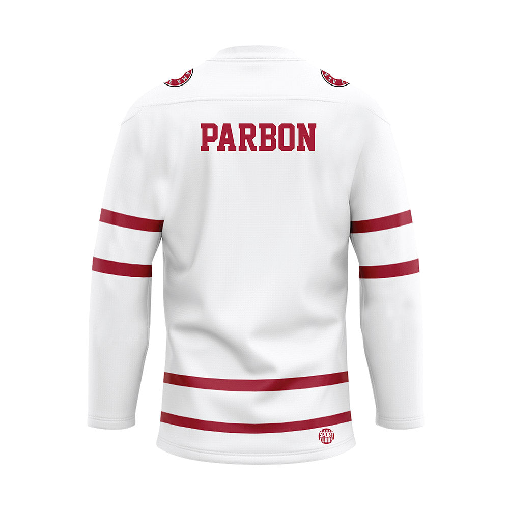 Alabama - NCAA Women's Rowing : Riley Parbon - White Hockey Jersey