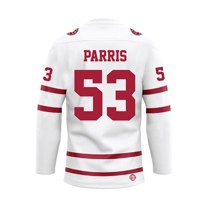 Alabama - Football Alumni : Ryan Parris - White Hockey Jersey