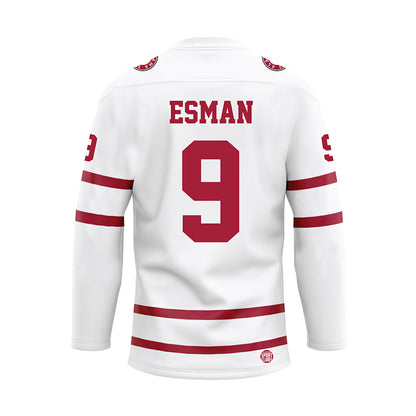 Alabama - Softball Alumni : Lauren Esman - White Hockey Jersey