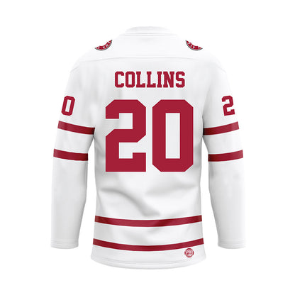 Alabama - NCAA Women's Basketball : Diana Collins - White Hockey Jersey