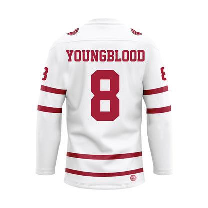 Alabama - NCAA Men's Basketball : Chris Youngblood - White Hockey Jersey