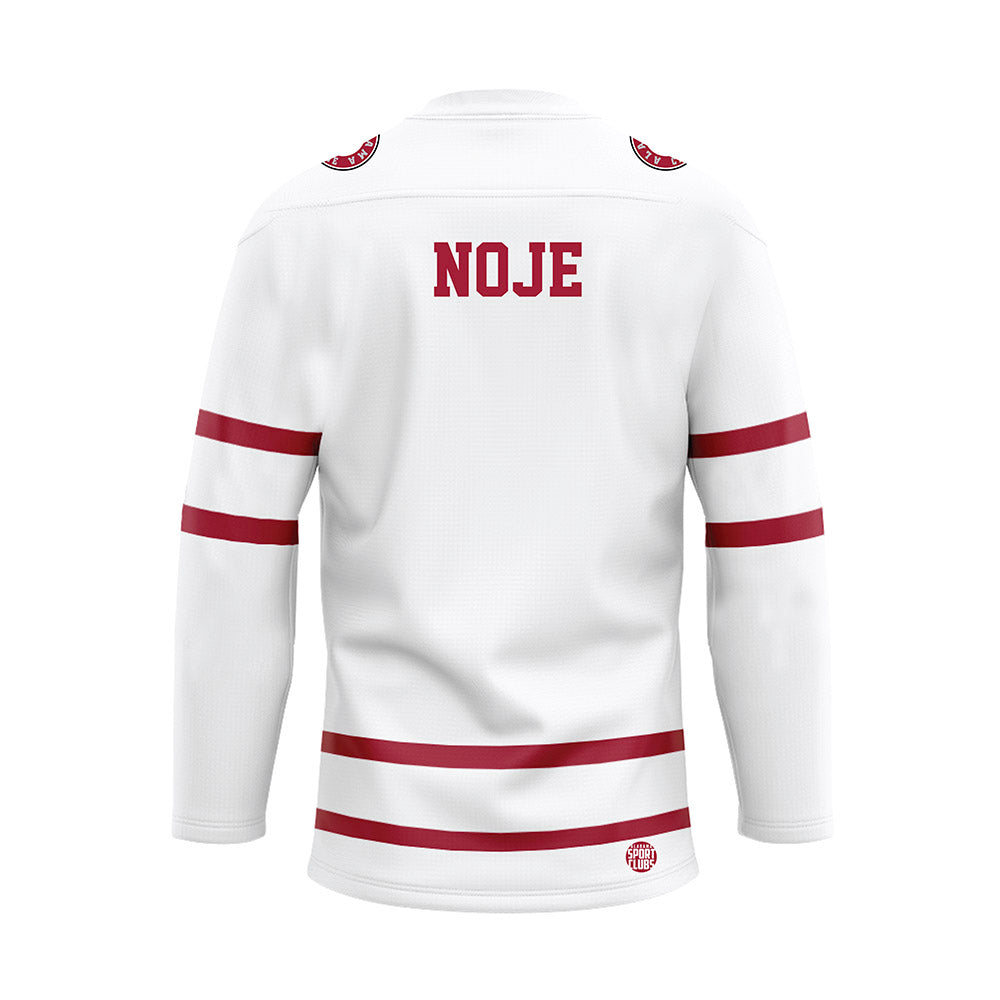 Alabama - NCAA Women's Rowing : Kristina Noje - White Hockey Jersey