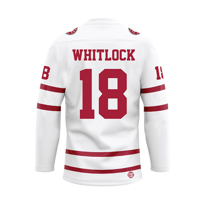 Alabama - Football Alumni : Darin Whitlock - White Hockey Jersey