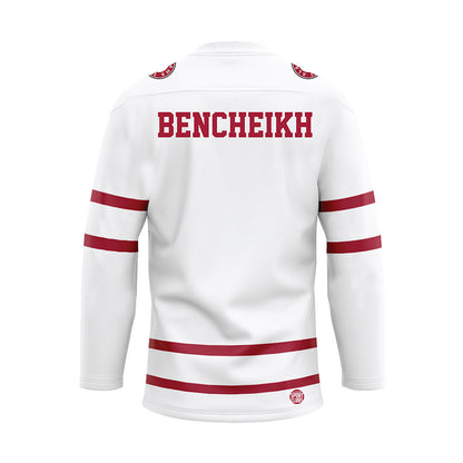 Alabama - NCAA Women's Tennis : Loudmilla Bencheikh - White Hockey Jersey