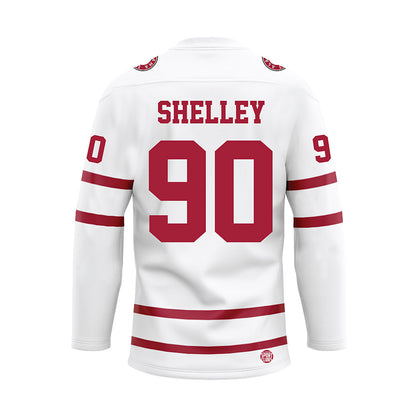 Alabama - Football Alumni : Jeremy Shelley - White Hockey Jersey