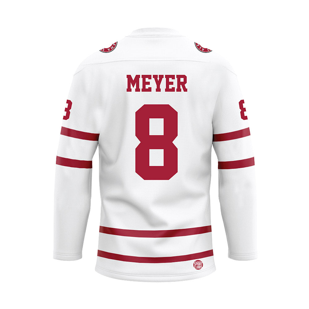 Alabama - NCAA Women's Soccer : Lexi Meyer - White Hockey Jersey