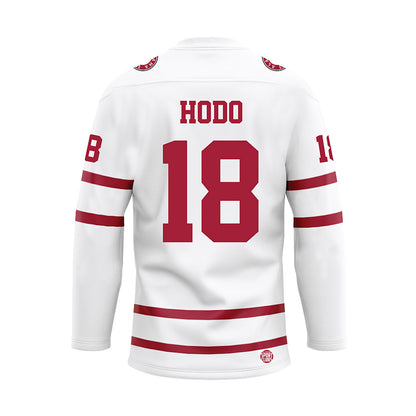 Alabama - NCAA Baseball : Will Hodo - White Hockey Jersey