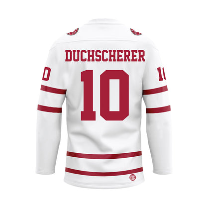 Alabama - NCAA Softball : Abby Duchscherer - White Hockey Jersey