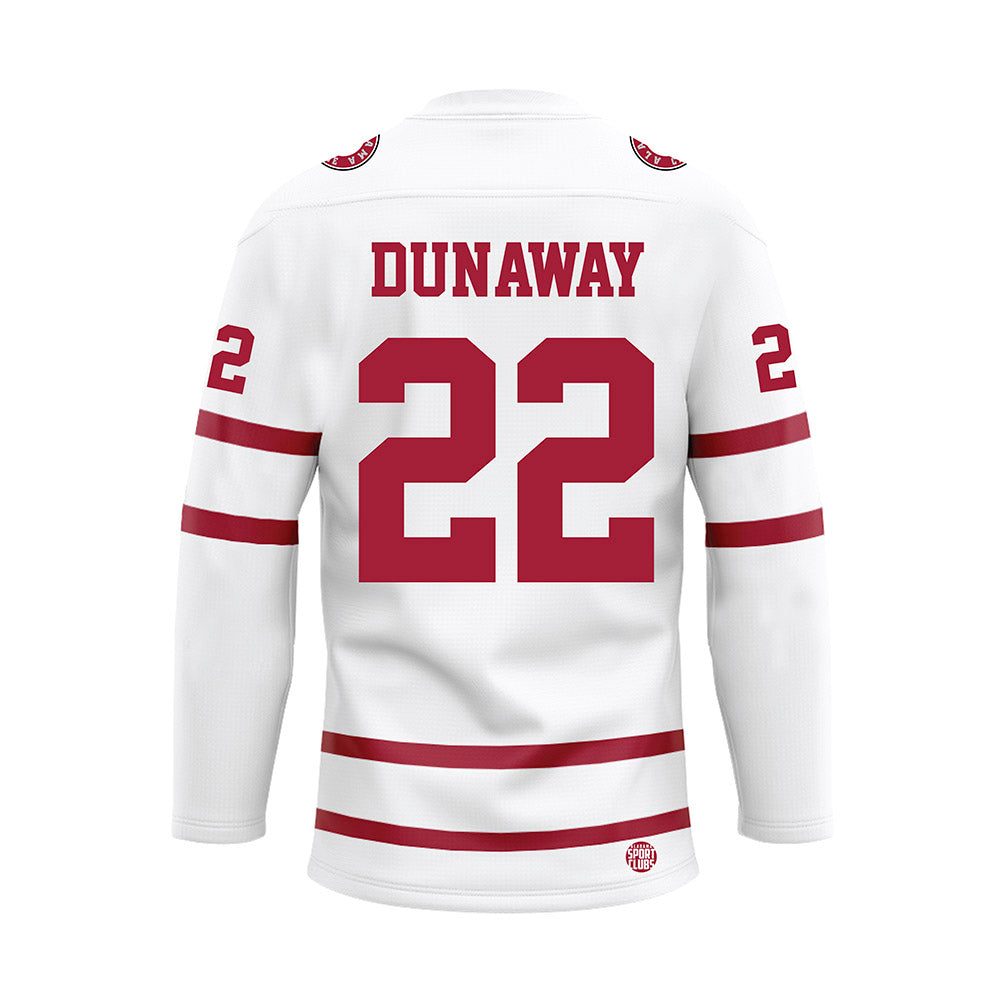 Alabama - NCAA Women's Volleyball : Kyla Dunaway - White Hockey Jersey