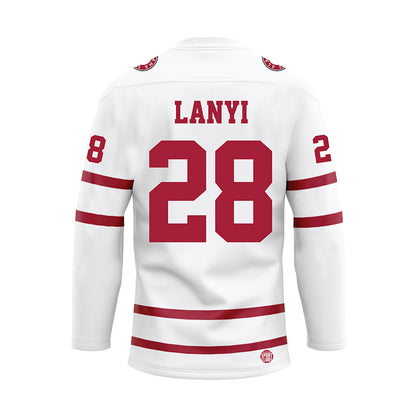 Alabama - NCAA Women's Soccer : Ellie Lanyi - White Hockey Jersey