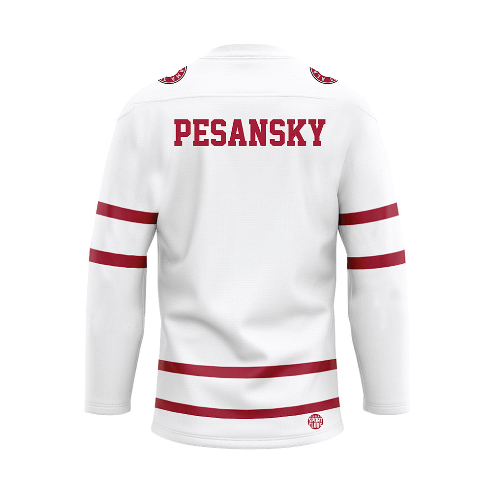 Alabama - NCAA Women's Rowing : Abby Pesansky - White Hockey Jersey