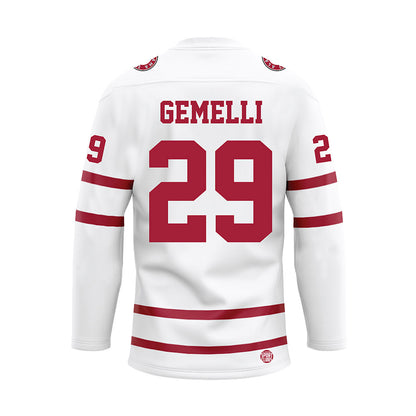 Alabama - NCAA Women's Soccer : Itala Gemelli - White Hockey Jersey