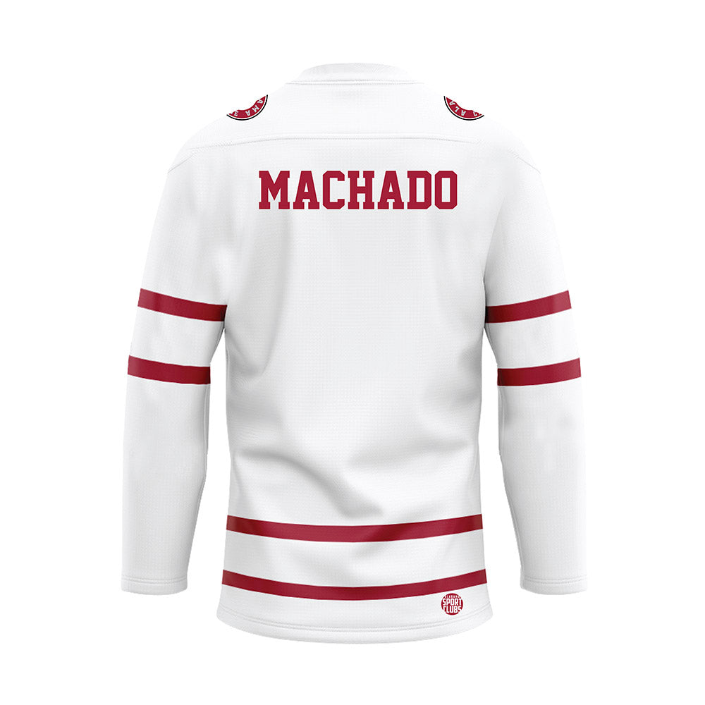 Alabama - NCAA Women's Gymnastics : Cameron Machado - White Hockey Jersey