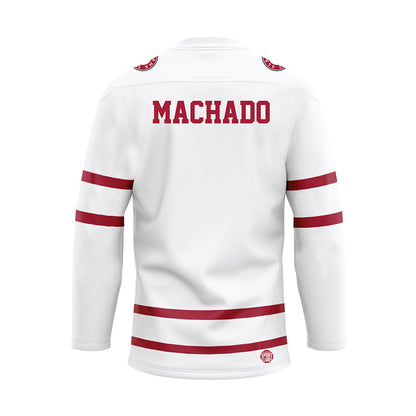 Alabama - NCAA Women's Gymnastics : Cameron Machado - White Hockey Jersey