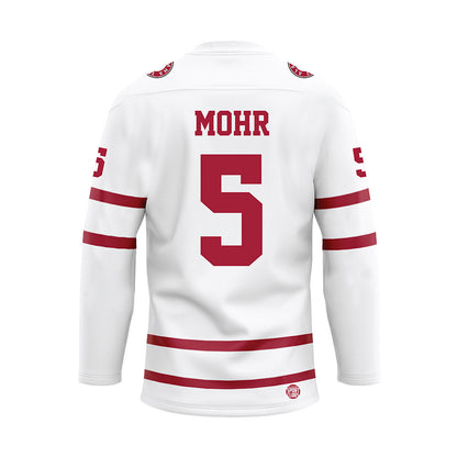 Alabama - Football Alumni : Chris Mohr - White Hockey Jersey