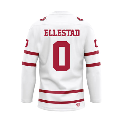 Alabama - NCAA Softball : Brooke Ellestad - White Hockey Jersey