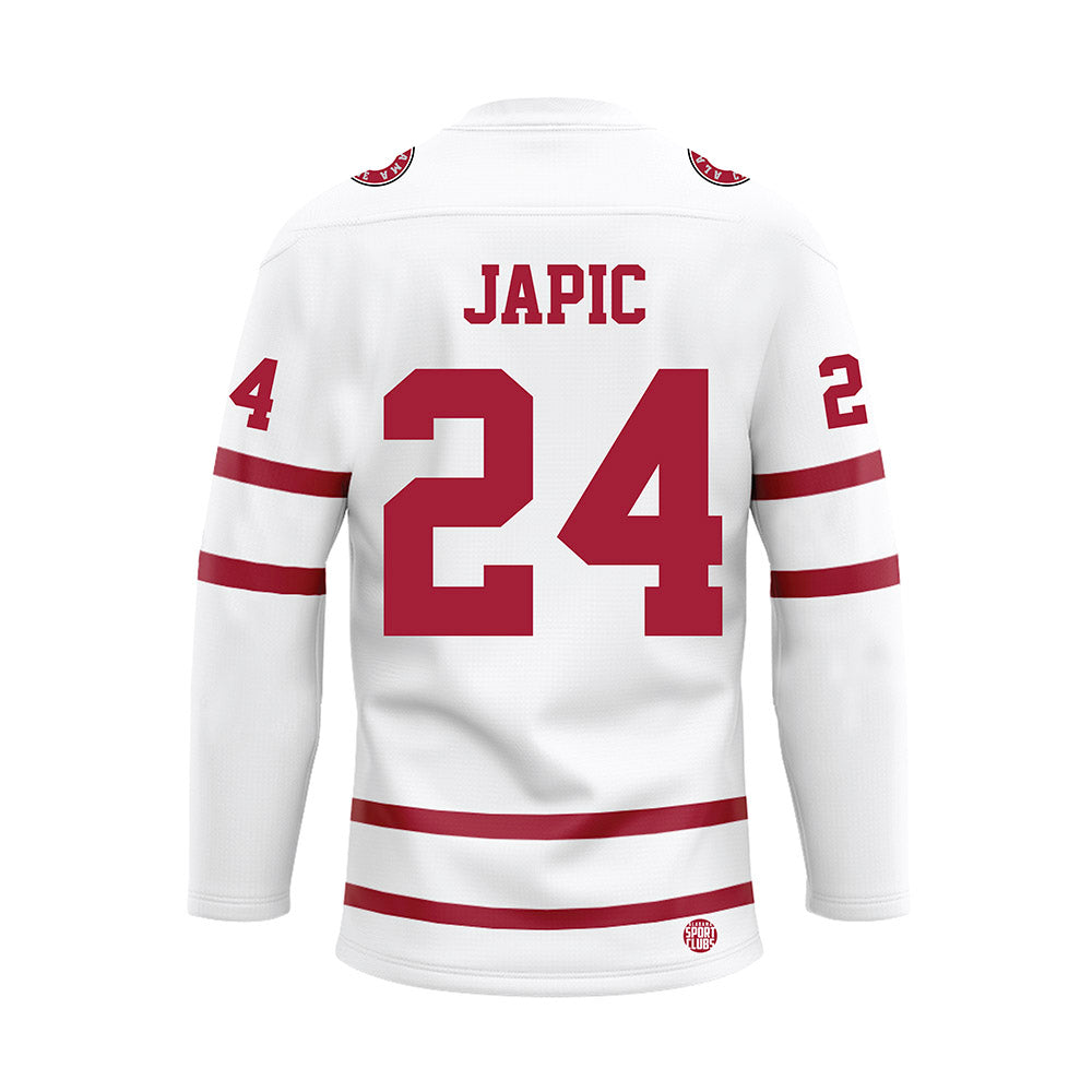 Alabama - NCAA Women's Soccer : Sydney Japic - White Hockey Jersey