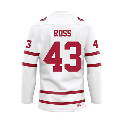 Alabama - NCAA Football : Jayshawn Ross - White Hockey Jersey