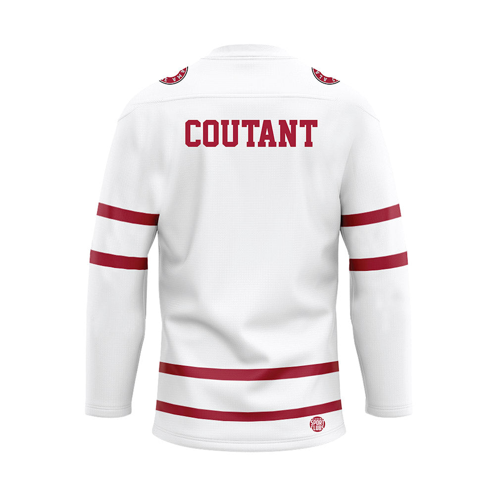 Alabama - NCAA Women's Rowing : Sophie Coutant - White Hockey Jersey