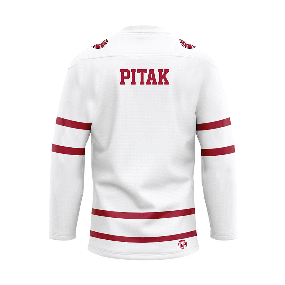 Alabama - NCAA Women's Tennis : Aleksandra Pitak - White Hockey Jersey