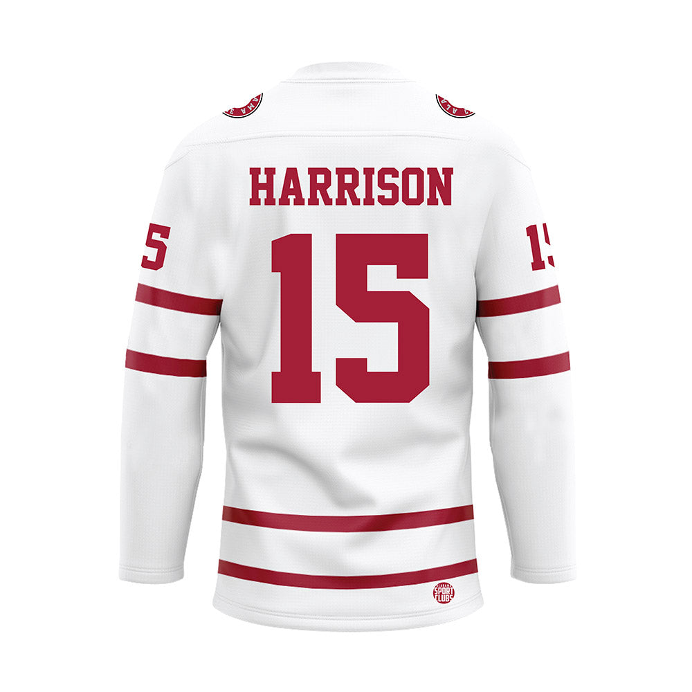 Alabama - Football Alumni : Ronnie Harrison - White Hockey Jersey