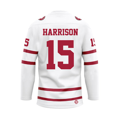 Alabama - Football Alumni : Ronnie Harrison - White Hockey Jersey