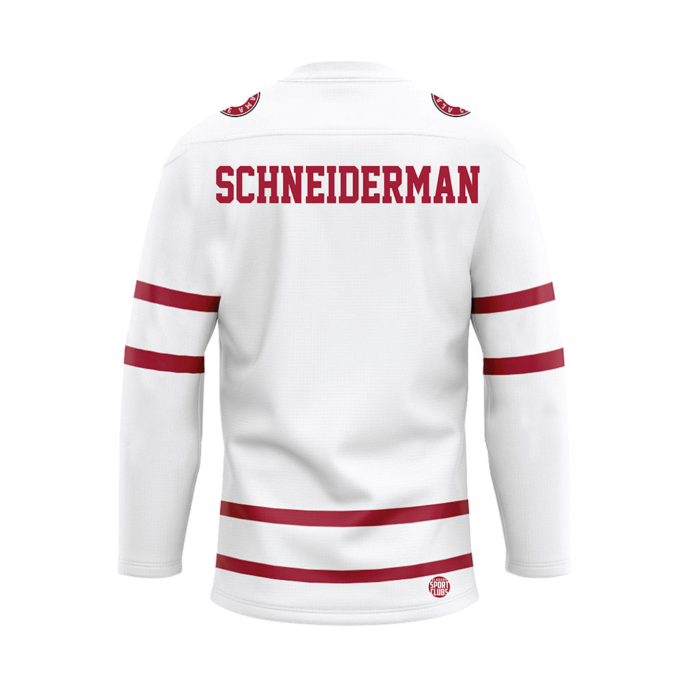 Alabama - NCAA Women's Rowing : Lauren Schneiderman - White Hockey Jersey