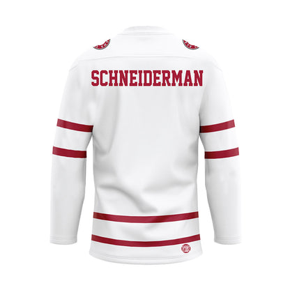 Alabama - NCAA Women's Rowing : Lauren Schneiderman - White Hockey Jersey