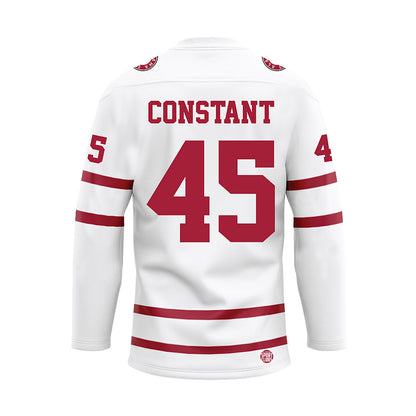 Alabama - Football Alumni : Marvin Constant - White Hockey Jersey