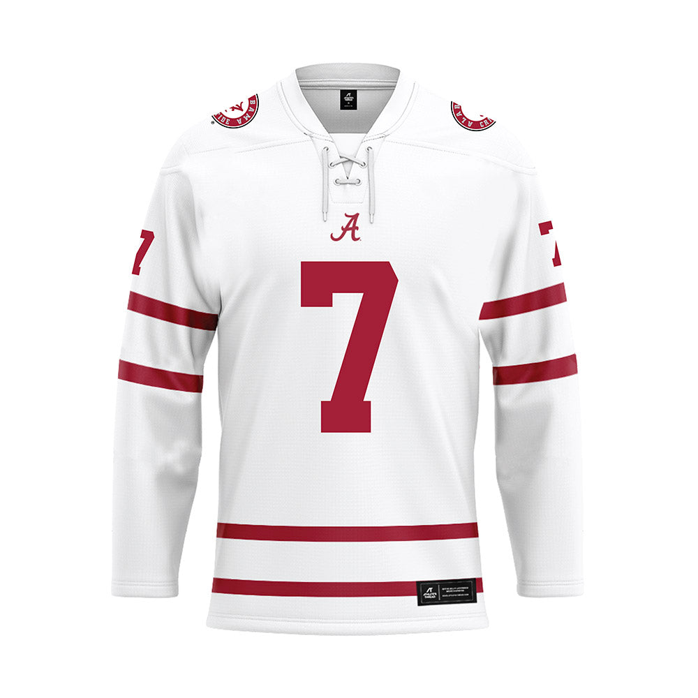 Alabama - NCAA Women's Soccer : Gessica Skorka - White Hockey Jersey