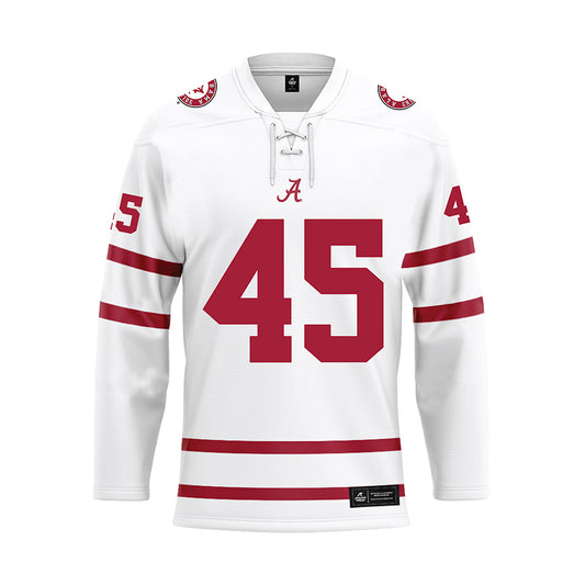 Alabama - Football Alumni : Marvin Constant - White Hockey Jersey