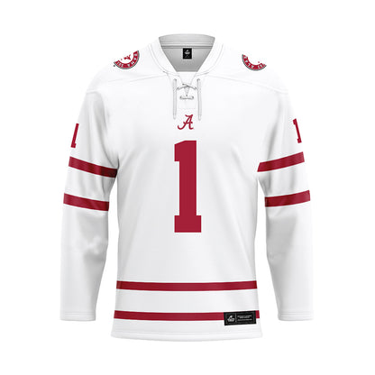 Alabama - NCAA Women's Soccer : Coralie Lallier - White Hockey Jersey