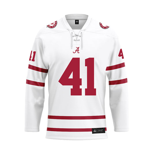 Alabama - Mens Basketball Alumni : Keith Askins - White Hockey Jersey