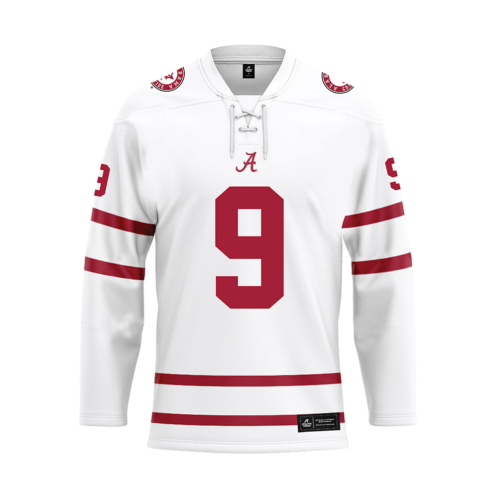 Alabama - Softball Alumni : Lauren Esman - White Hockey Jersey