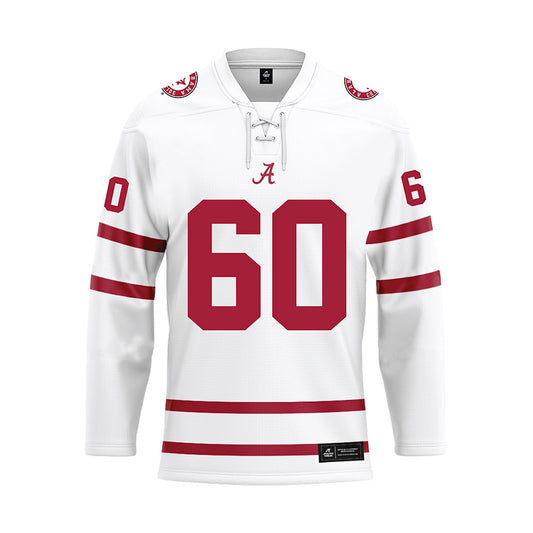 Alabama - Football Alumni : Vince Boothe - White Hockey Jersey