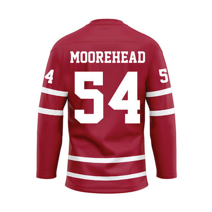 Alabama - Football Alumni : Kindal Moorehead - Crimson Hockey Jersey