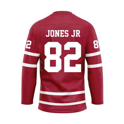 Alabama - Football Alumni : Terry Jones Jr - Crimson Hockey Jersey