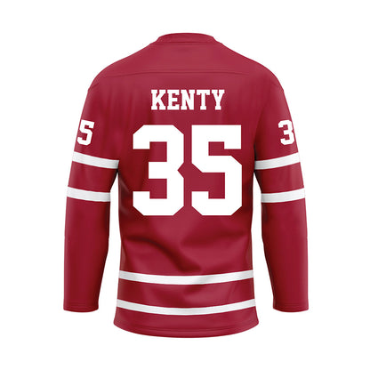 Alabama - NCAA Baseball : Jansen Kenty - Crimson Hockey Jersey