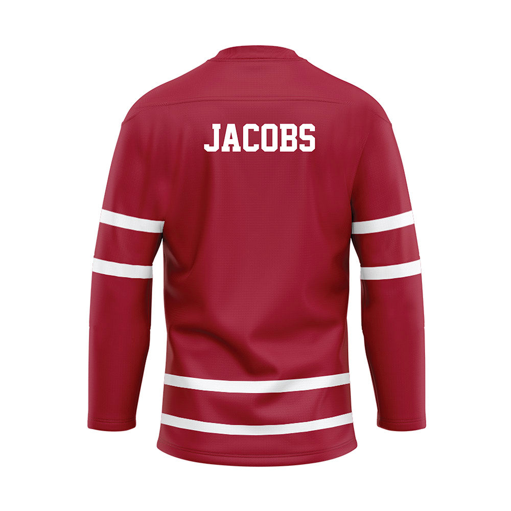 Alabama - NCAA Women's Rowing : Sarah Jacobs - Crimson Hockey Jersey